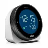 Braun BC24W-DCF radijo valdomas laikrodis sieninis/stalinis Baltas