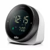 Braun BC24W-DCF radijo valdomas laikrodis sieninis/stalinis Baltas