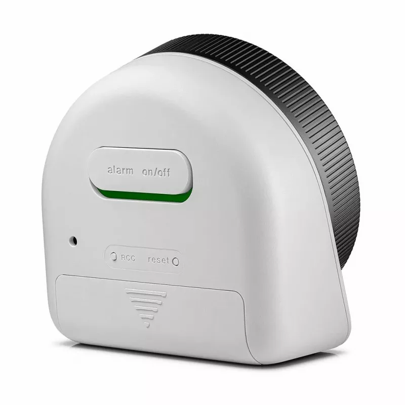 Braun BC24W-DCF radijo valdomas laikrodis sieninis/stalinis Baltas