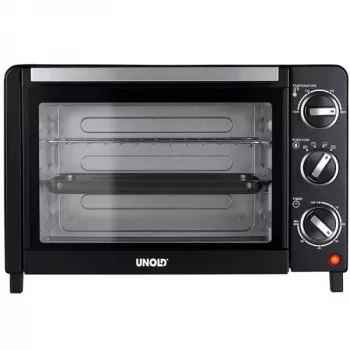 Mini elektrinė orkaitė Unold 68875 Allround 18 L, 1200 W, juoda