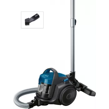 Cikloninis dulkių siurblys Bosch BGS05A220 700 W be maišelio 1,5 l, teleskopinis nerūdijančio plieno vamzdis, plaunamas EPA filtras