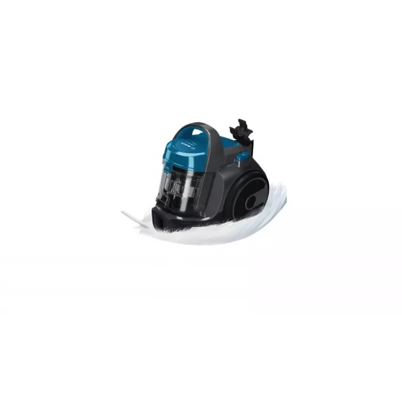 Cikloninis dulkių siurblys Bosch BGS05A220 700 W be maišelio 1,5 l, teleskopinis nerūdijančio plieno vamzdis, plaunamas EPA filtras