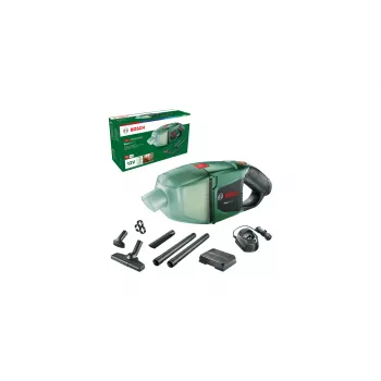 Bosch EasyVac 12 2-in-1 belaidis siurblys sausam valymui be maišelio Juoda, Žalia 2.5 Ah