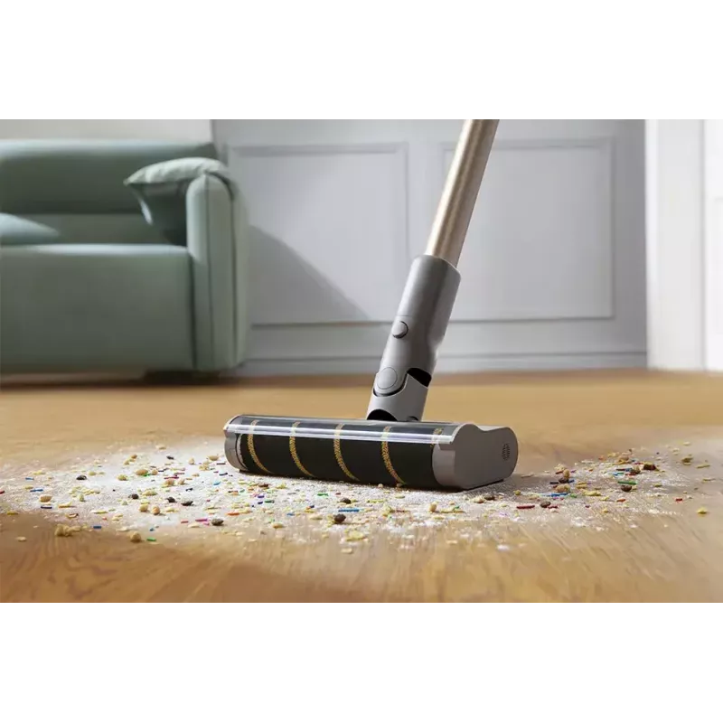 Dreame Z10 2-in-1 lazdelinis siurblys su rankiniu režimu, sausas valymas, be maišelio, 0,5 l, 481 W, smėlio spalvos, 2900 mAh