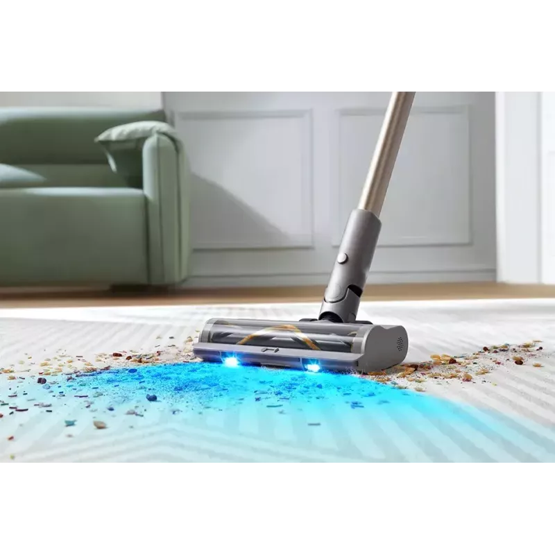 Dreame Z10 2-in-1 lazdelinis siurblys su rankiniu režimu, sausas valymas, be maišelio, 0,5 l, 481 W, smėlio spalvos, 2900 mAh