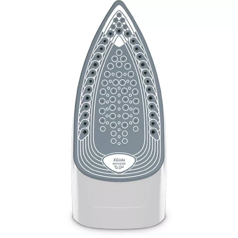 Tefal Express Steam FV2835E0 lygintuvas sausam ir garų lyginimui, Cerilium padas, 2400 W, violetinė, balta