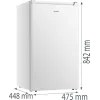 Gorenje F39EPW4 vertikalus šaldiklis, laisvai pastatomas, 61 L, baltas
