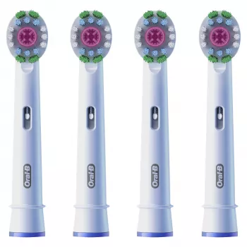 Dantų šepetėlio galvutės Oral-B 860960 4 vnt., baltos, keičiamos