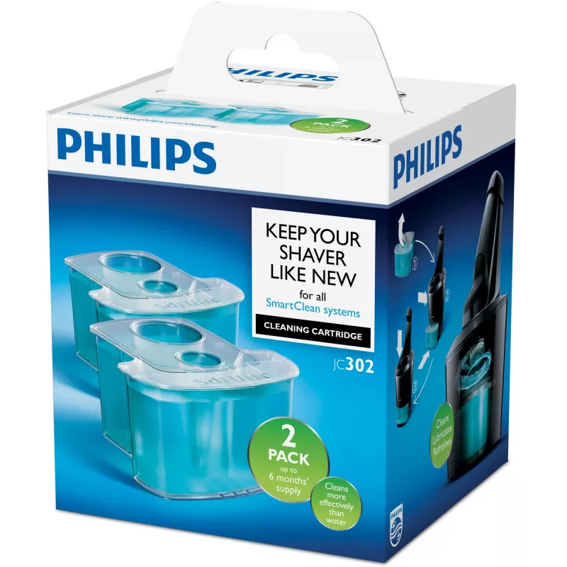 Valymo kasetė Philips JC302/50 2 vnt. Dvigubos filtravimo sistemos