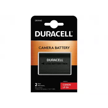 Akumuliatorius fotoaparatui Duracell DR9943 LP-E6 1600 mAh Li-Ion