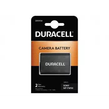 Akumuliatorius fotoaparatui Duracell DR9954, keičia Sony NP-FW50, 1030 mAh