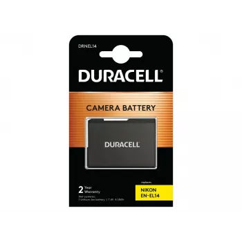 Duracell akumuliatorius fotoaparatui – Nikon EN-EL14 pakaitalas, 1100 mAh, 7,4 V, ličio jonų