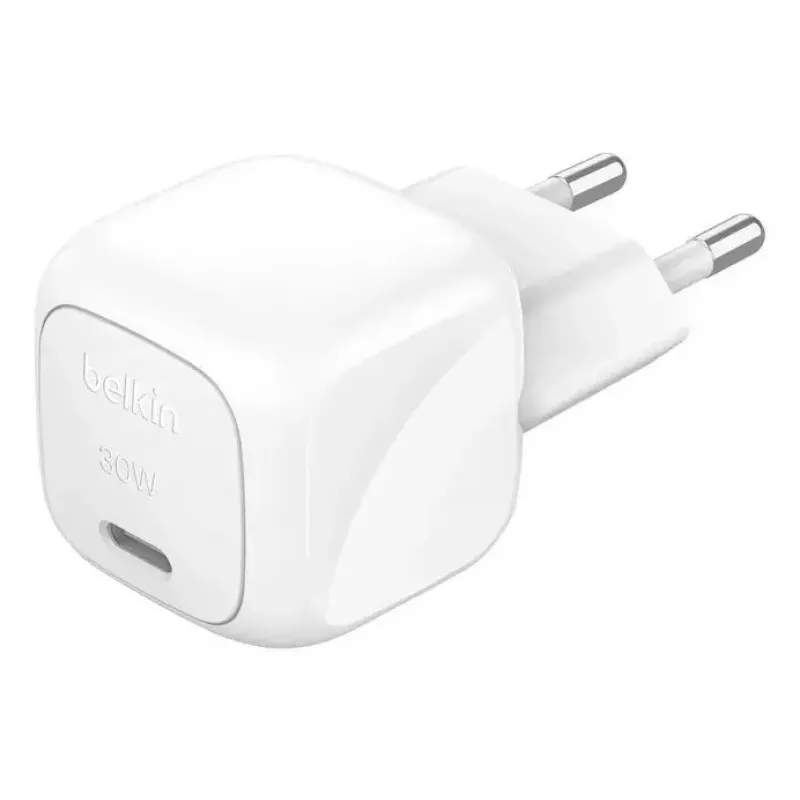 Belkin WCA008kq1MWH-B6 30 W USB-C sieninis greitasis kroviklis