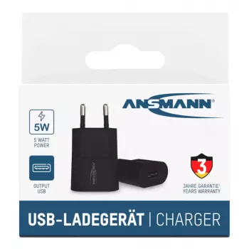 Kroviklis Ansmann HC105 Universal Black AC Indoor