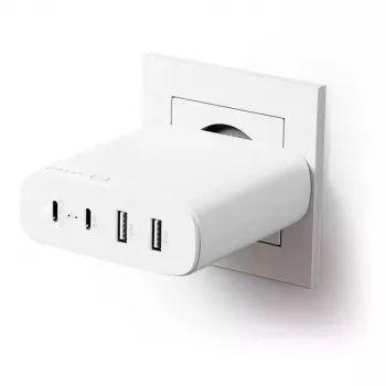 Kroviklis ALOGIC 4X100 Universal White USB Indoor