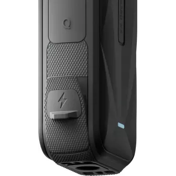 Užvalkalas Insta360 X5 USB-C prievadui – Viso oro sąlygų įkrovimo dangtelis, juodas, 26,2×15,1×9,5 mm