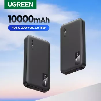 Ugreen 25742 Power bank Li-Ion 10000 mAh juodas
