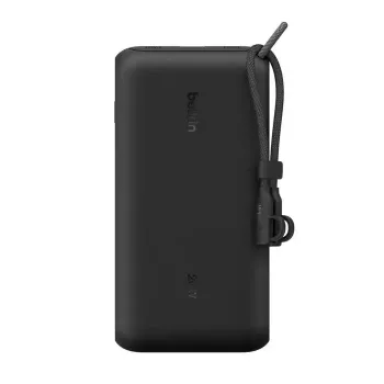 Power bank Belkin BPB028HQBK 20000 mAh, 2× USB-C, 1× USB-A, juoda