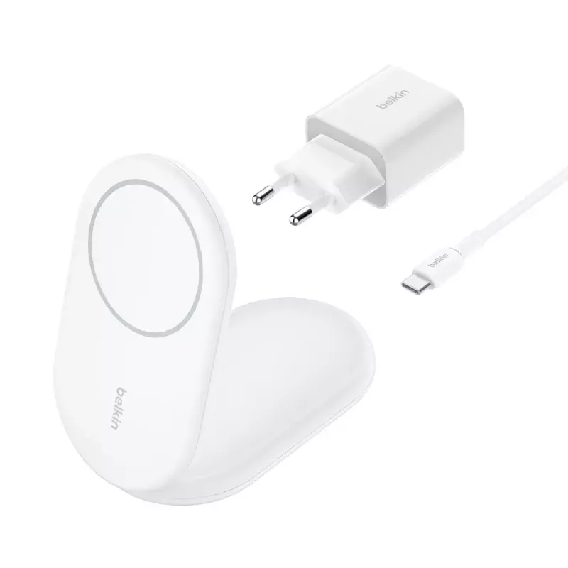 Belaidis įkroviklis Belkin BoostCharge WIB007VFWH USB greitasis įkrovimas patalpoms