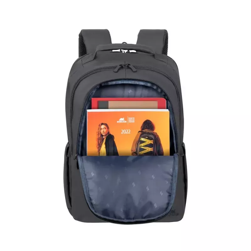 Kasdienė kuprinė Rivacase Tegel Black Polyester Urban stiliaus