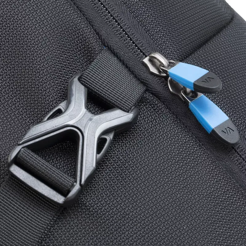 Kuprinė-dėklas nešiojamam kompiuteriui Rivacase 7860, 43,9 cm (17,3 inch), poliesteris, juoda/mėlyna