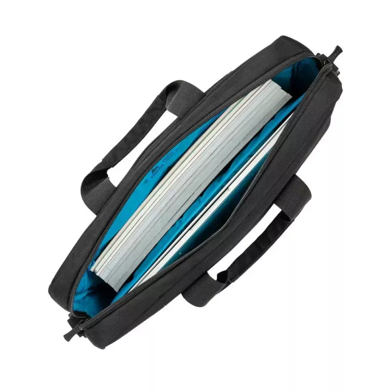 Rivacase 7521 Alpendorf ECO nešiojamojo kompiuterio krepšys 13,3–14 colių (35,6 cm), drobė, juodas