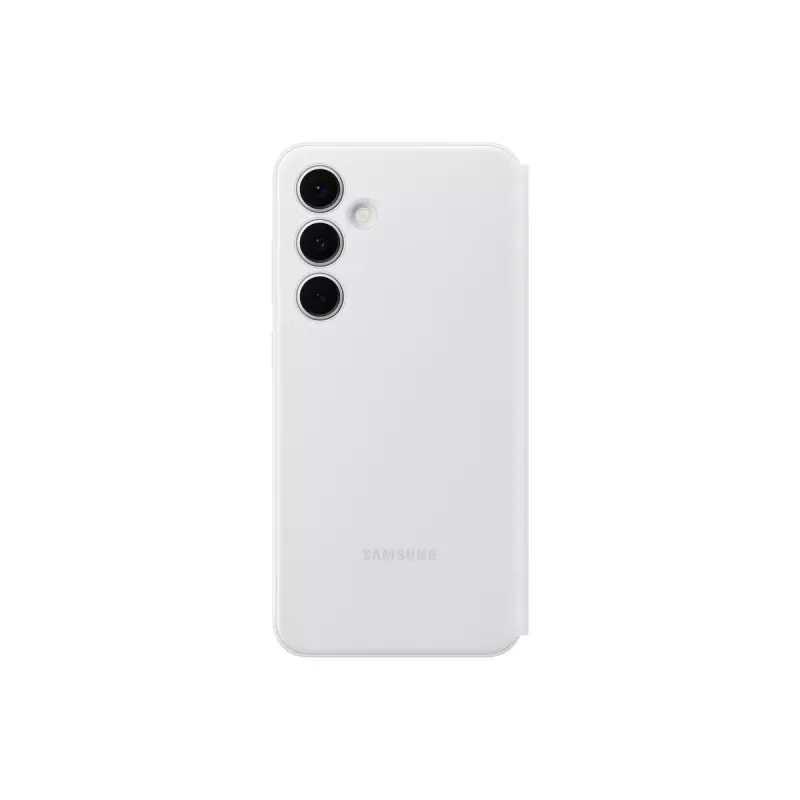Dėklas su pinigine Samsung Galaxy S24 FE 6,7 colio baltas 1 kortelių kišenė