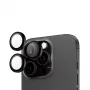 PanzerGlass® Hoops® kameros objektyvo apsauga juoda iPhone 16 Pro | 16 Pro Max