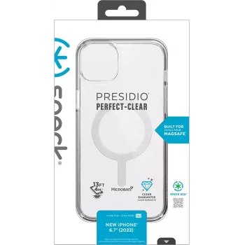 Speck Presidio Perfect Clear Dėklas su MagSafe iPhone 14 Plus