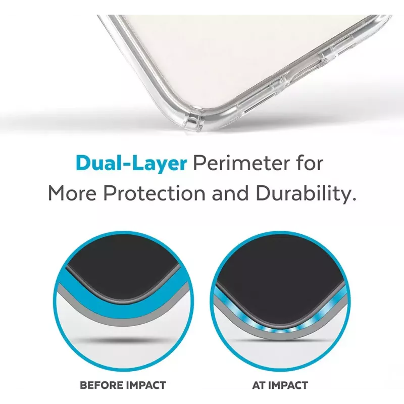 Speck Presidio Perfect Clear Dėklas su MagSafe iPhone 14 Plus