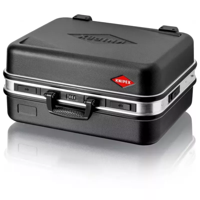 Dėžė įrankiams Knipex BIG Twin Tool box Aliuminė Juoda
