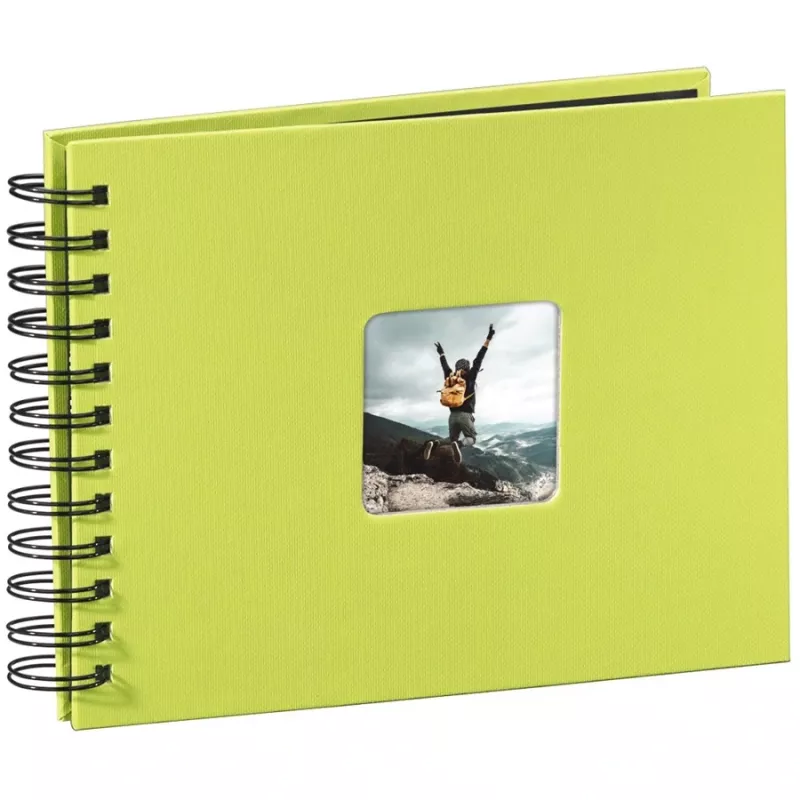 Hama Fine Art Green nuotraukų albumas 50 lapų 10x15 cm spiralinis įrišimas