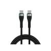 Laidas Conceptronic ETTA01B12 USB C-C PD 3.0 100W greitas įkrovimas 1,2 m, 20V 5A, 480Mbps, E-Mark