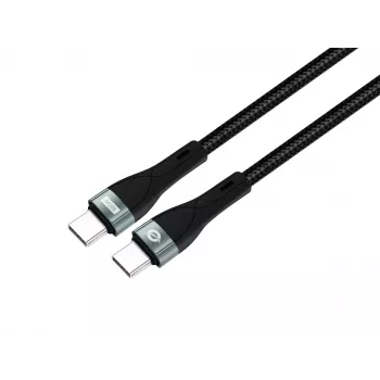 Conceptronic ETTA01B20 USB C-C PD 3.0 greito įkrovimo laidas 100W 2m, 20V 5A, 480Mbps, E-Mark