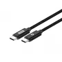 Conceptronic ETTA03B12 USB C-C PD 3.1 240W greito įkrovimo laidas 1,2 m, 48V 5A, 480Mbps, E-Mark
