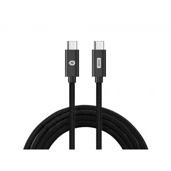 Conceptronic ETTA03B12 USB C-C PD 3.1 240W greito įkrovimo laidas 1,2 m, 48V 5A, 480Mbps, E-Mark