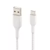 USB kabelis Belkin CAB002BT3MWH 3 m USB A USB C Baltas