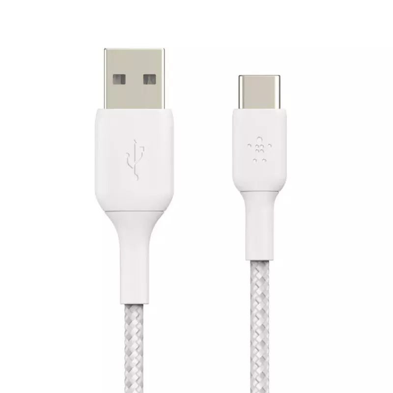USB kabelis Belkin CAB002BT3MWH 3 m USB A USB C Baltas