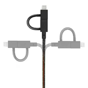 USB laidas Native Union BELT-ULC-CS-BLK-NP 2 m USB A / USB C / Micro USB A / Lightning juodas