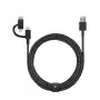 USB laidas Native Union BELT-ULC-CS-BLK-NP 2 m USB A / USB C / Micro USB A / Lightning juodas
