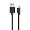 USB laidas Ansmann 1700-0129 1 m USB-A Micro-USB B juodas