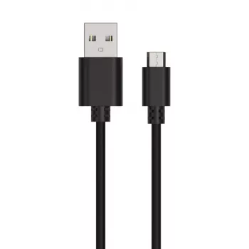 USB laidas Ansmann 1700-0129 1 m USB-A Micro-USB B juodas
