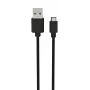 USB laidas Ansmann 1700-0129 1 m USB-A Micro-USB B juodas