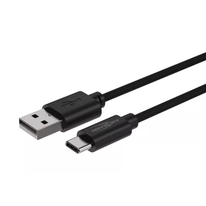 USB laidas Ansmann 1700-0130 1m USB A USB C juodas