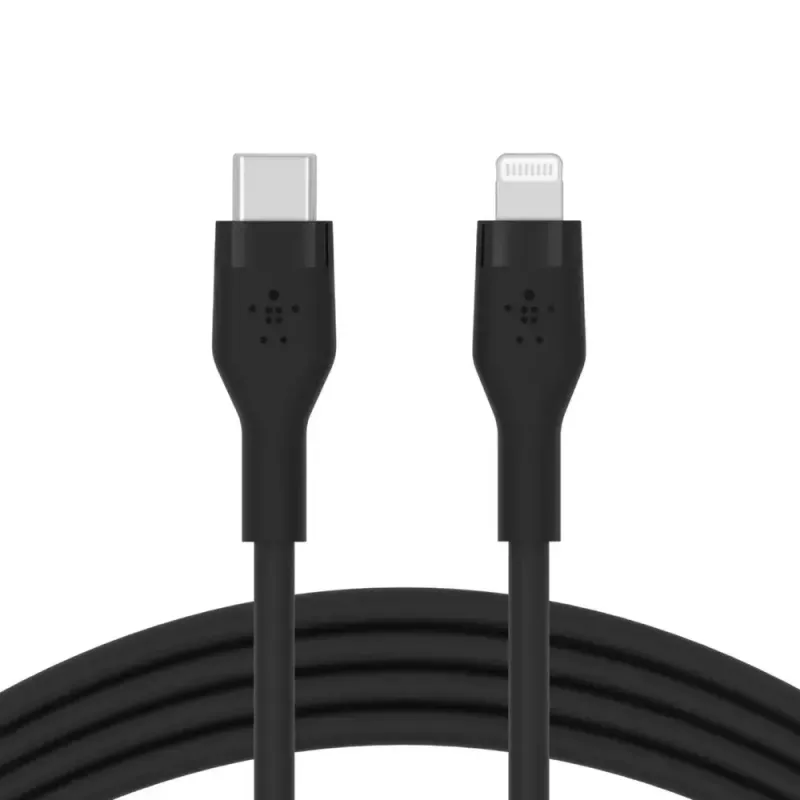 Belkin CAA009BT3MBK 3 m USB C į Lightning laidas, juodas