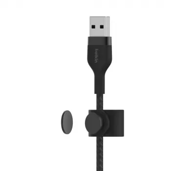 Laidinio ryšio kabelis Belkin CAA010BT1MBK 1 m Juodas USB A – Lightning