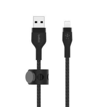 Laidinio ryšio kabelis Belkin CAA010BT1MBK 1 m Juodas USB A – Lightning