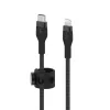 Laidinė USB-C į Lightning jungtis Belkin CAA011BT2MBK 2 m juoda