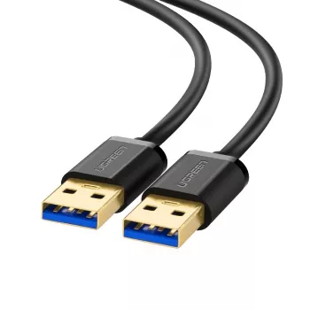 USB laidas Ugreen 10370 USB 3.2 Gen 1 1 m USB A juodas