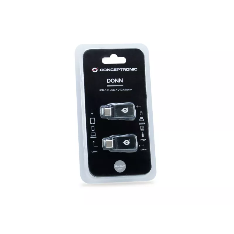 USB-C į USB-A OTG adapteris 2 vnt. Conceptronic DONN03G